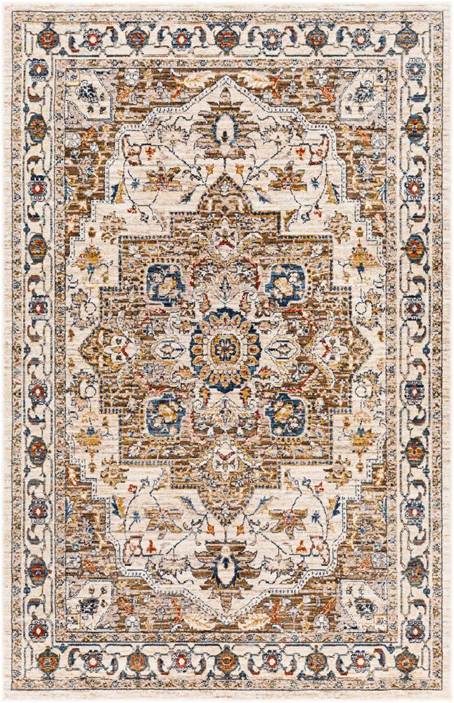 Livabliss - Truva 511inx511in Machine Woven Rug - TRV2305-6RD_CLOSEOUT veiw 1