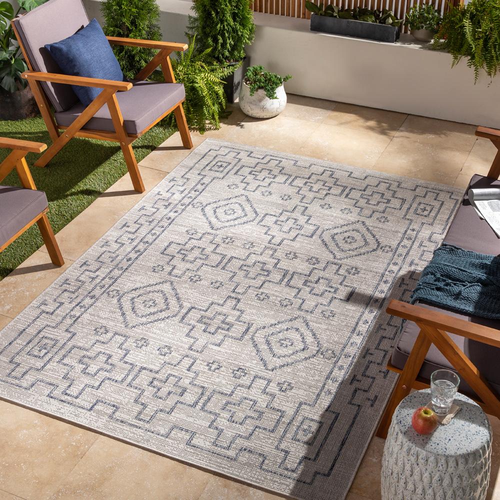 Livabliss - Tuareg 53inx7 Machine Woven Rug - TRG2316-537_CLOSEOUT veiw 2