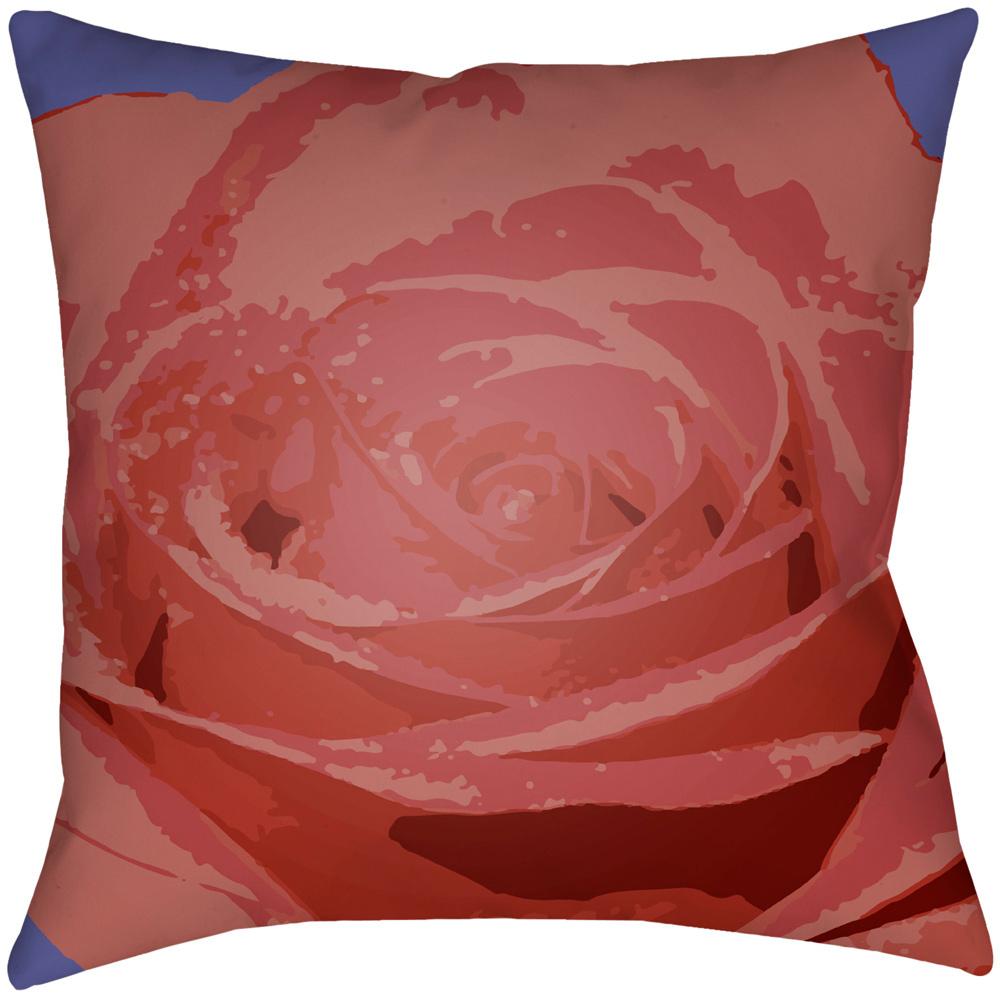 Livabliss - Abstract Floral 22inLx22inW Accent Pillow - AF003-2222 veiw 1