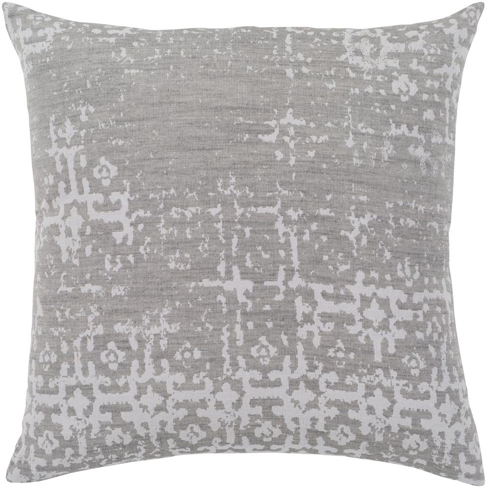 Livabliss - Abstraction 18inLx18inW Accent Pillow - With Down Insert - ASR002-1818D_CLOSEOUT veiw 1