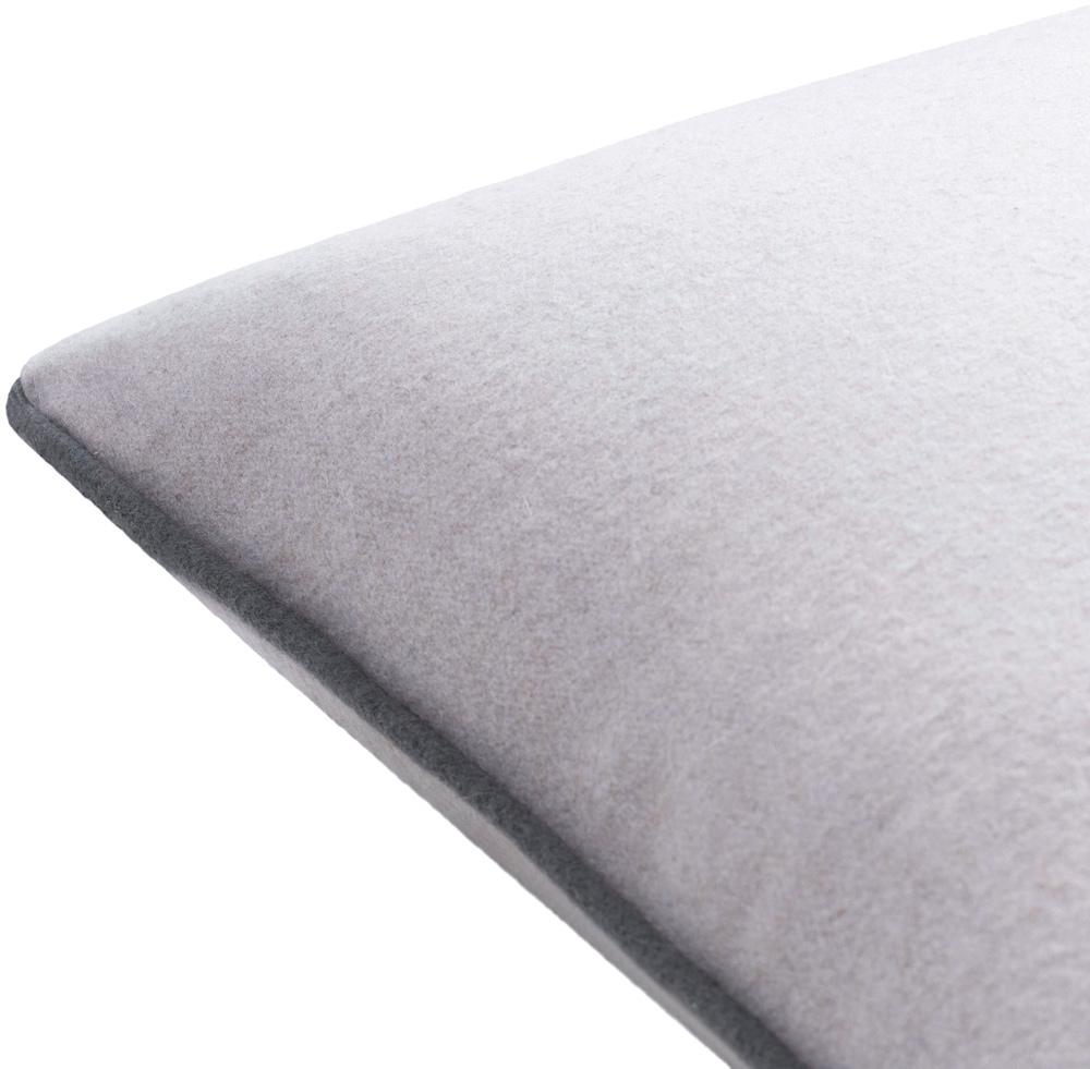 Livabliss - Ackerly 22inLx22inW Accent Pillow - With Down Insert - AKL002-2222D veiw 3