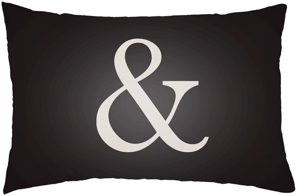 Livabliss - Ampersand 14inLx22inW Lumbar Pillow - AMP003-1422 veiw 1
