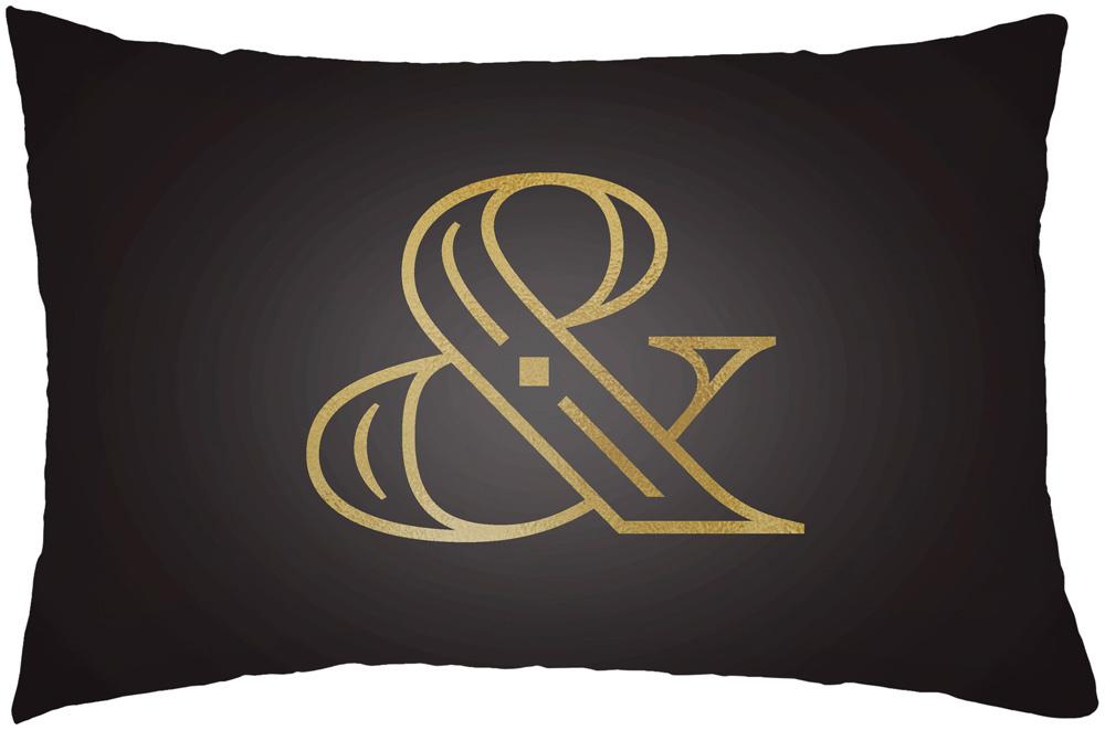 Livabliss - Ampersand 14inLx22inW Lumbar Pillow - AMP004-1422 veiw 1