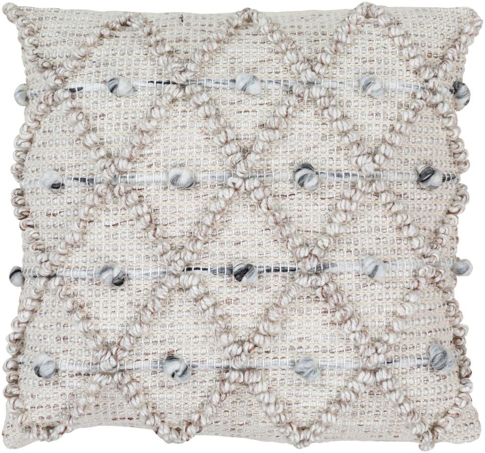 Livabliss - Anders 22inLx22inW Accent Pillow - With Down Insert - ADR001-2222D veiw 1