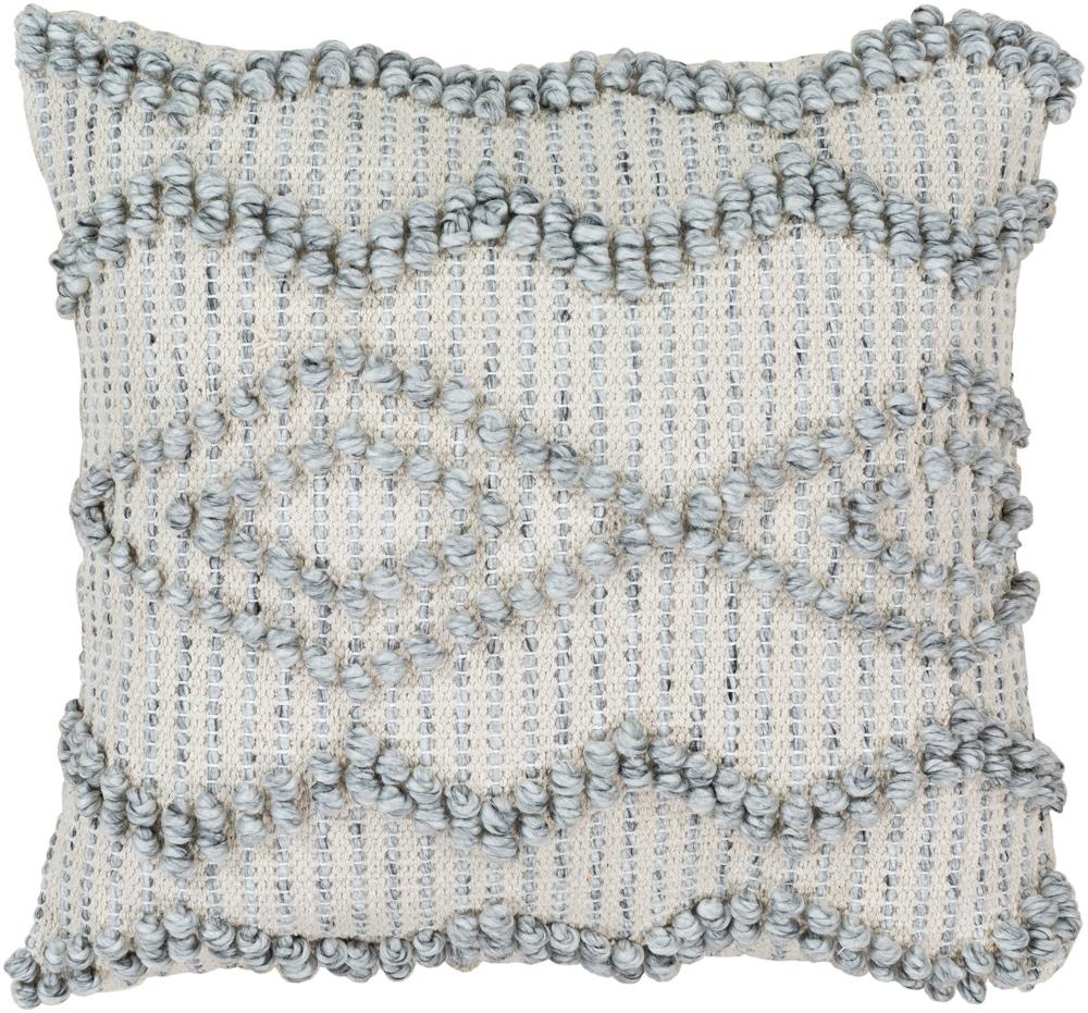 Livabliss - Anders 22inLx22inW Accent Pillow - With Down Insert - ADR003-2222D veiw 1
