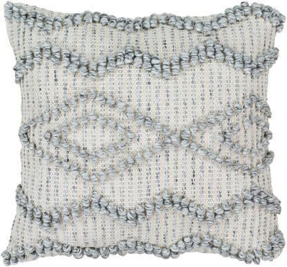 Livabliss - Anders 22inLx22inW Accent Pillow - With Down Insert - ADR003-2222D veiw 1