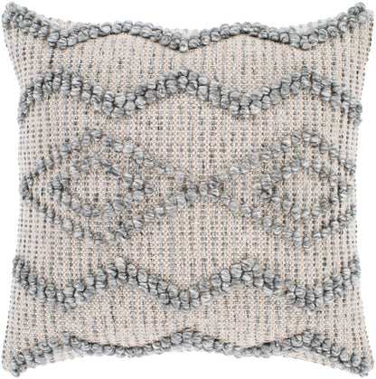 Livabliss - Anders 20inLx20inW Accent Pillow - With Poly Insert - ADR003-2020P veiw 1