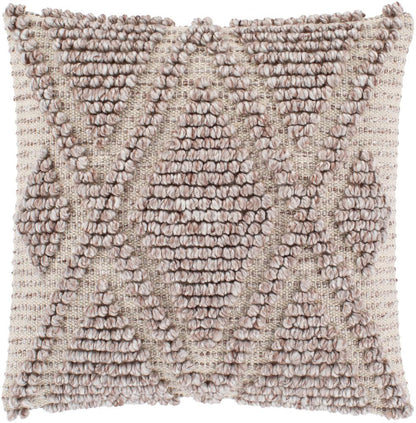 Livabliss - Anders 20inLx20inW Accent Pillow - With Down Insert - ADR004-2020D_CLOSEOUT veiw 1