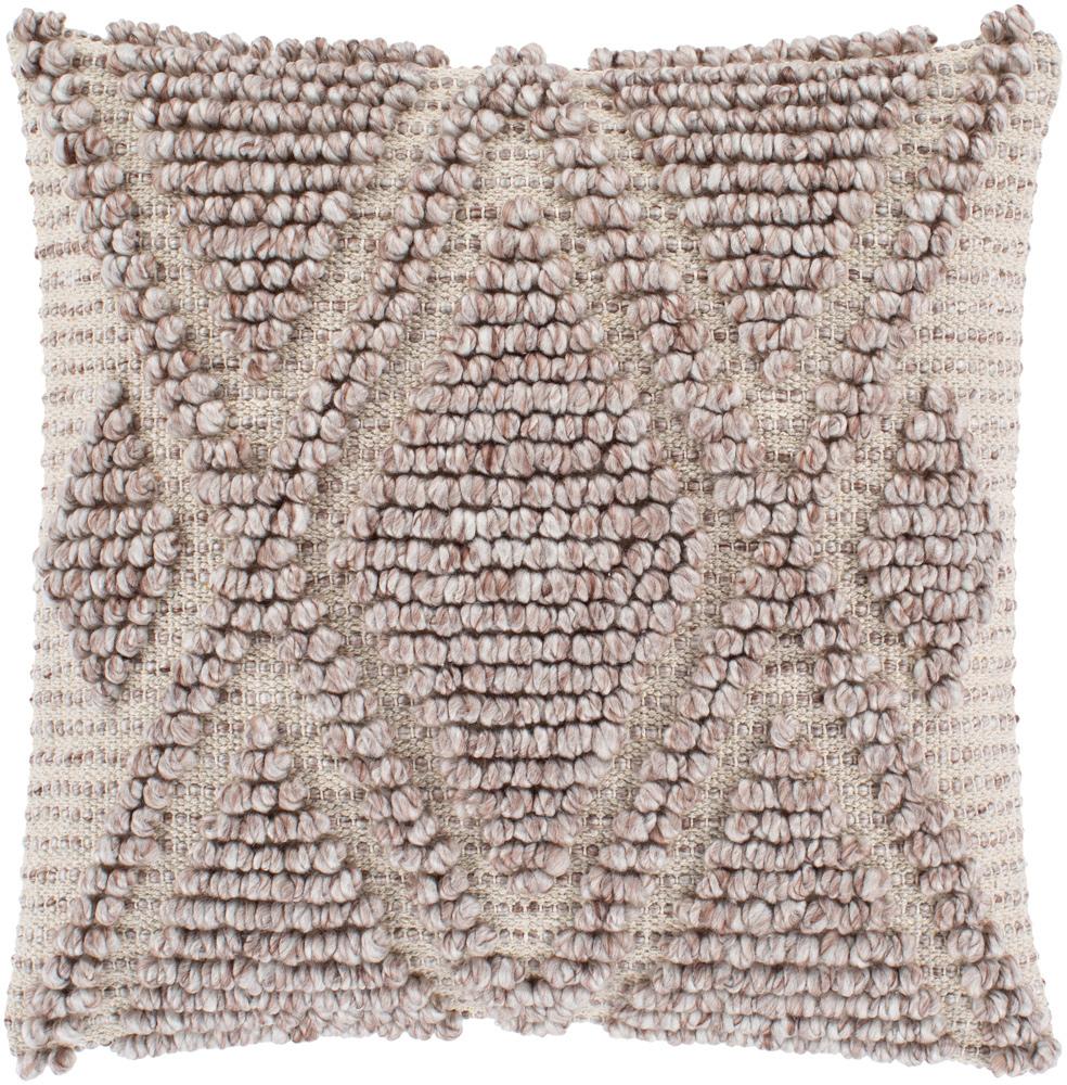 Livabliss - Anders 20inLx20inW Accent Pillow - With Poly Insert - ADR004-2020P_CLOSEOUT veiw 1