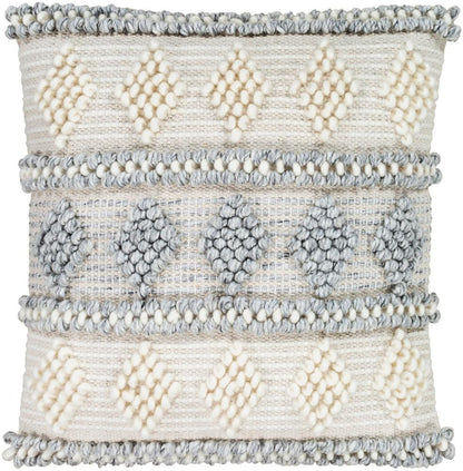Livabliss - Anders 22inLx22inW Accent Pillow - With Down Insert - ADR006-2222D veiw 1