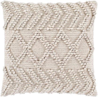 Livabliss - Anders 20inLx20inW Accent Pillow - With Down Insert - ADR008-2020D veiw 1