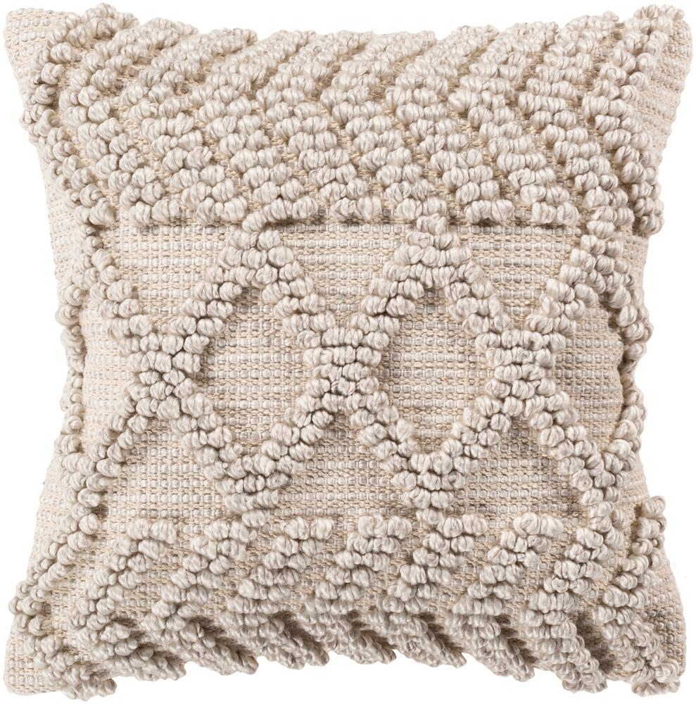 Livabliss - Anders 22inLx22inW Accent Pillow - With Down Insert - ADR008-2222D veiw 1