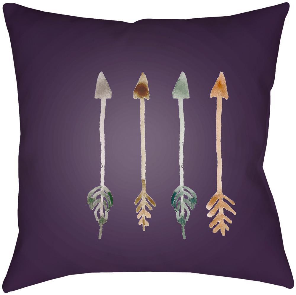 Livabliss - Arrows 18inLx18inW Accent Pillow - ARW007-1818 veiw 1