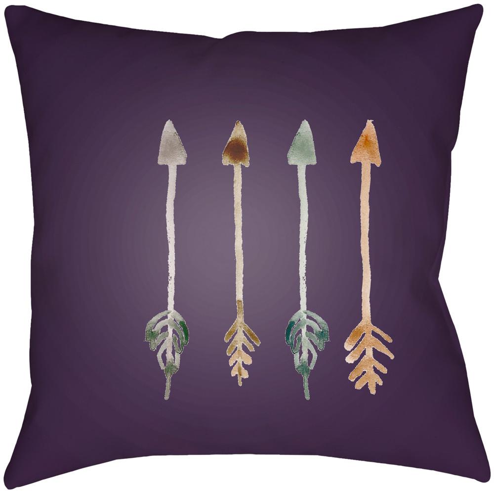 Livabliss - Arrows 20inLx20inW Accent Pillow - ARW007-2020 veiw 1