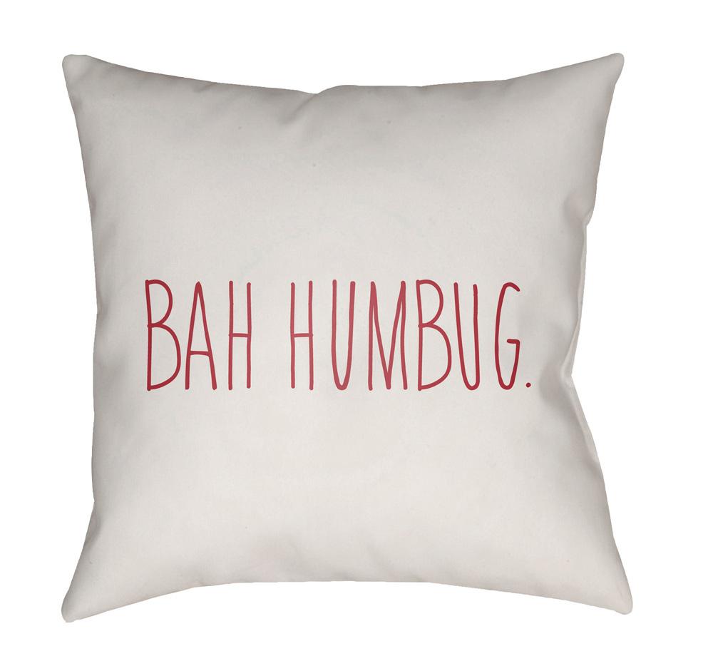 Livabliss - Bahhumbug 20inLx20inW Accent Pillow - HDY001-2020 veiw 1