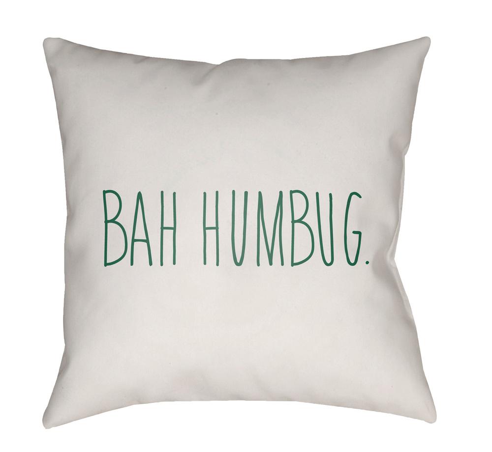 Livabliss - Bahhumbug 18inLx18inW Accent Pillow - HDY002-1818 veiw 1