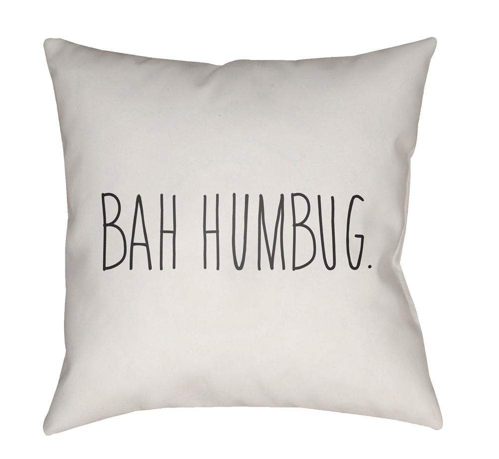 Livabliss - Bahhumbug 18inLx18inW Accent Pillow - HDY003-1818 veiw 1
