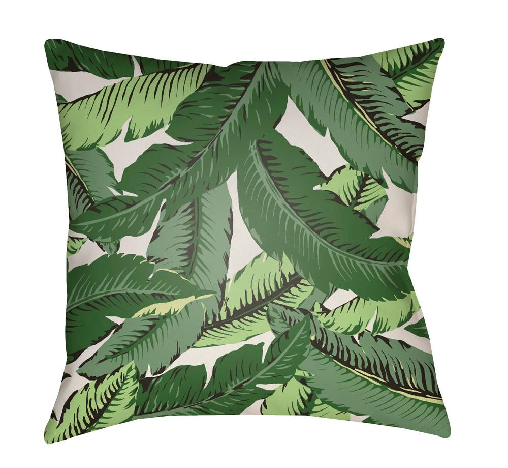 Livabliss - Banana Leaf 18inLx18inW Accent Pillow - SOL014-1818 veiw 1