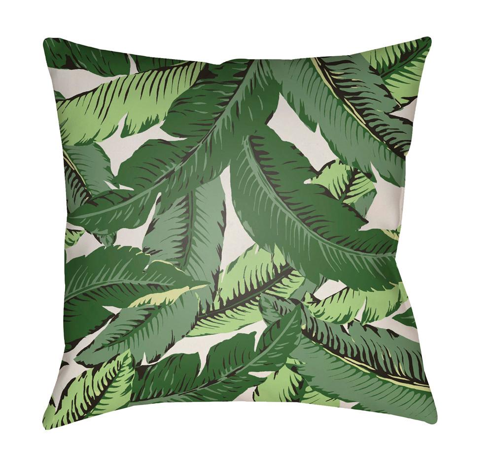 Livabliss - Banana Leaf 20inLx20inW Accent Pillow - SOL014-2020 veiw 1