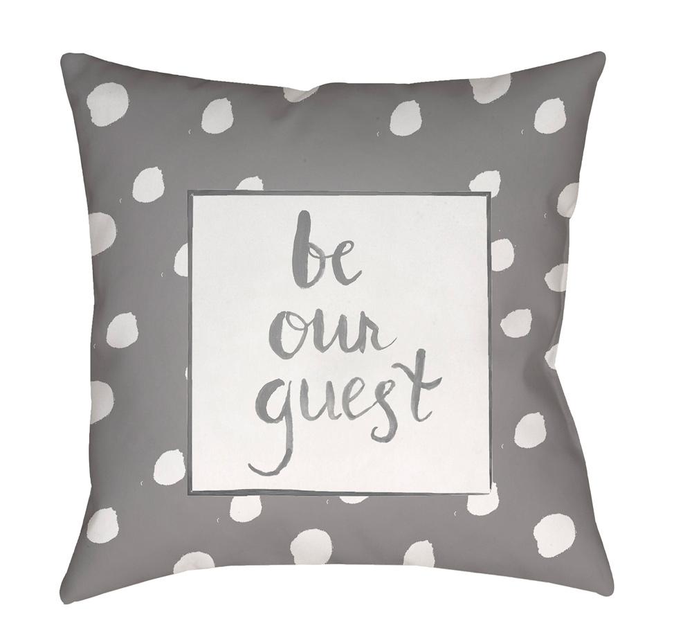 Livabliss - Be Our Guest 18inLx18inW Accent Pillow - QTE002-1818 veiw 1