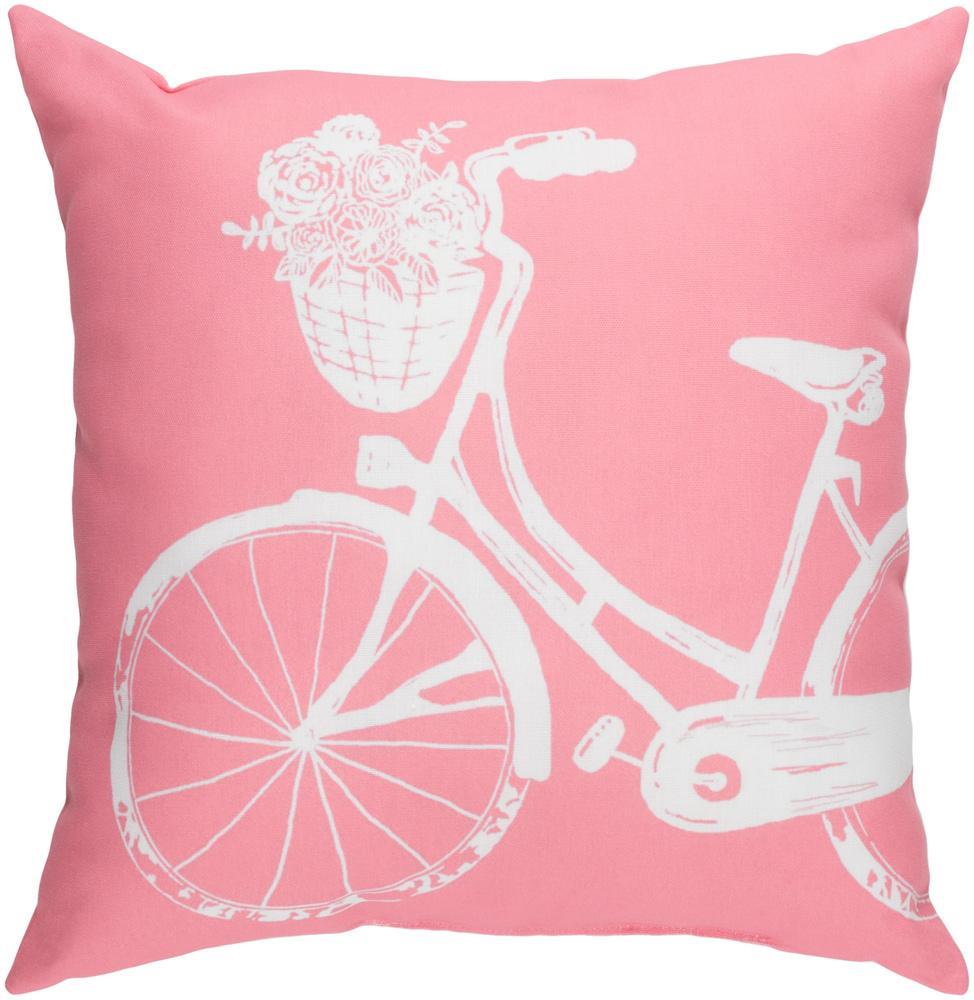 Livabliss - Bicycle 18inLx18inW Accent Pillow - LIL013-1818 veiw 1