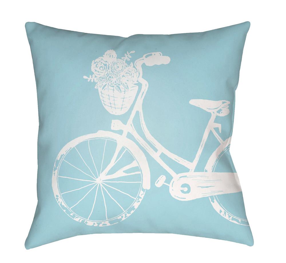 Livabliss - Bicycle 20inLx20inW Accent Pillow - LIL014-2020 veiw 1