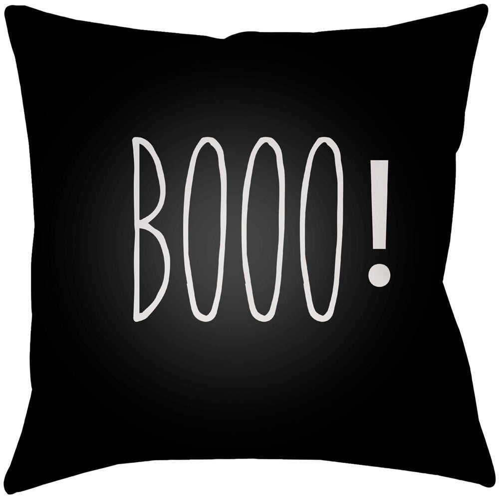 Livabliss - Boo 18inLx18inW Accent Pillow - BOO102-1818 veiw 1