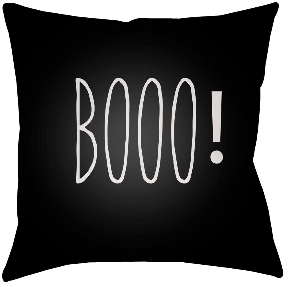 Livabliss - Boo 20inLx20inW Accent Pillow - BOO102-2020 veiw 1