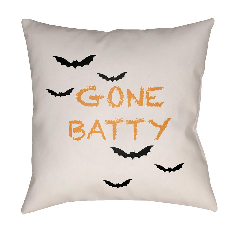 Livabliss - Boo 18inLx18inW Accent Pillow - BOO176-1818 veiw 1