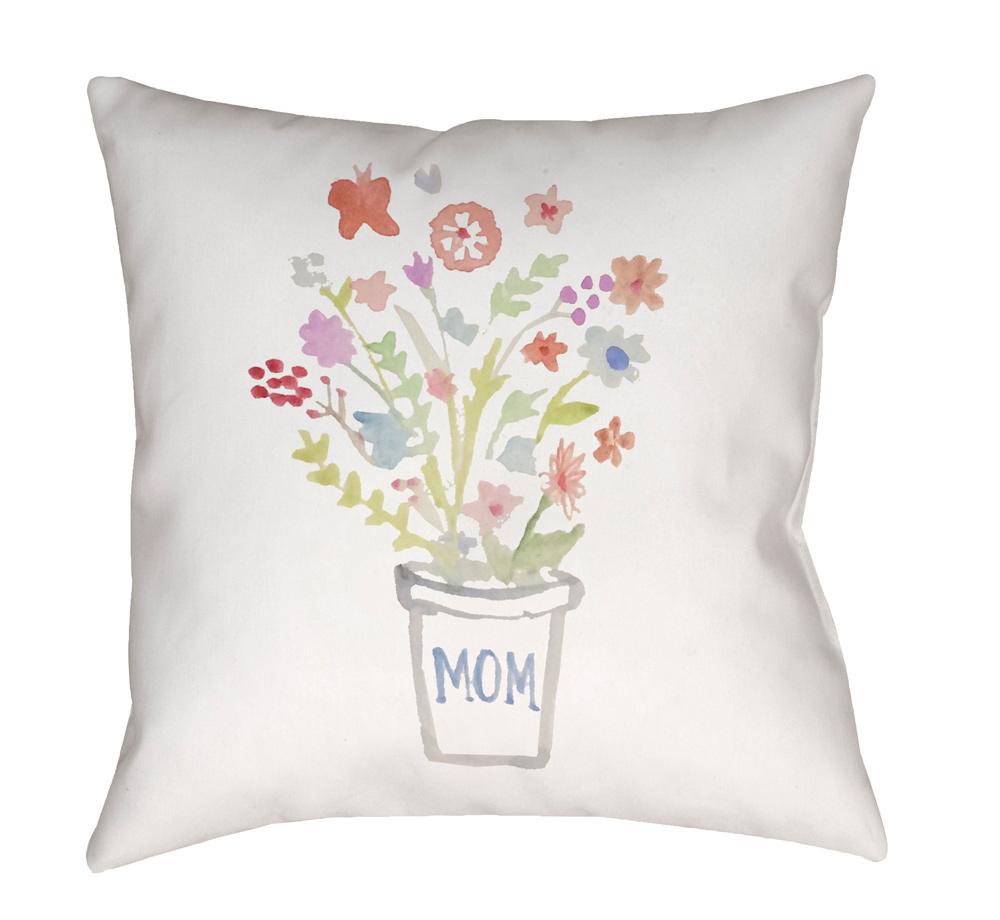 Livabliss - Bouquet II 18inLx18inW Accent Pillow - WMOM019-1818 veiw 1