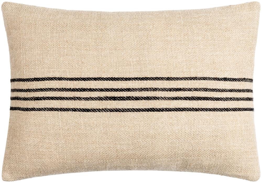 Livabliss - Brett 13inLx20inW Lumbar Pillow - With Down Insert - BOBT001-1320D veiw 1