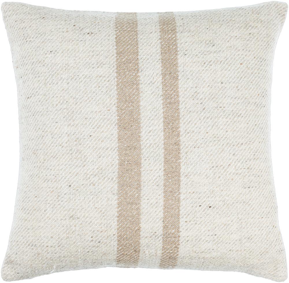 Livabliss - Brett 20inLx20inW Accent Pillow - With Poly Insert - BOBT002-2020P veiw 1