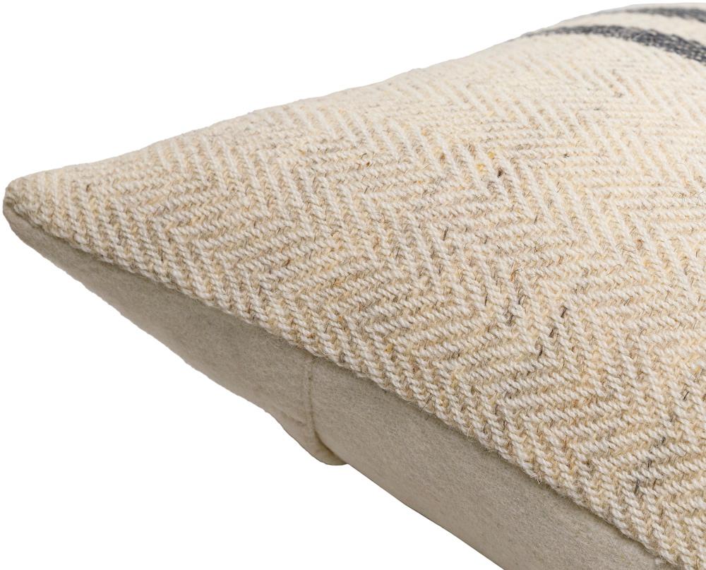 Livabliss - Brett 18inLx18inW Accent Pillow - With Poly Insert - BOBT003-1818P veiw 2