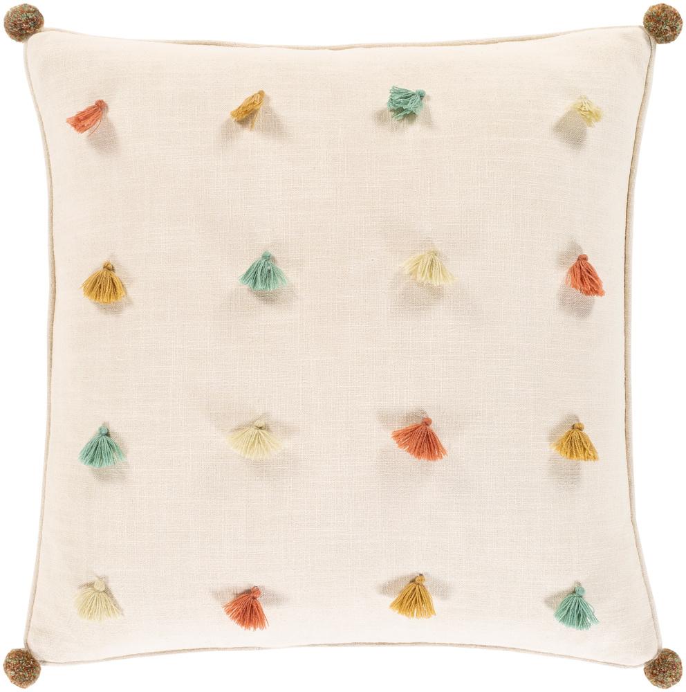 Livabliss - Byron Bay 22inLx22inW Accent Pillow - With Down Insert - BRB001-2222D veiw 1
