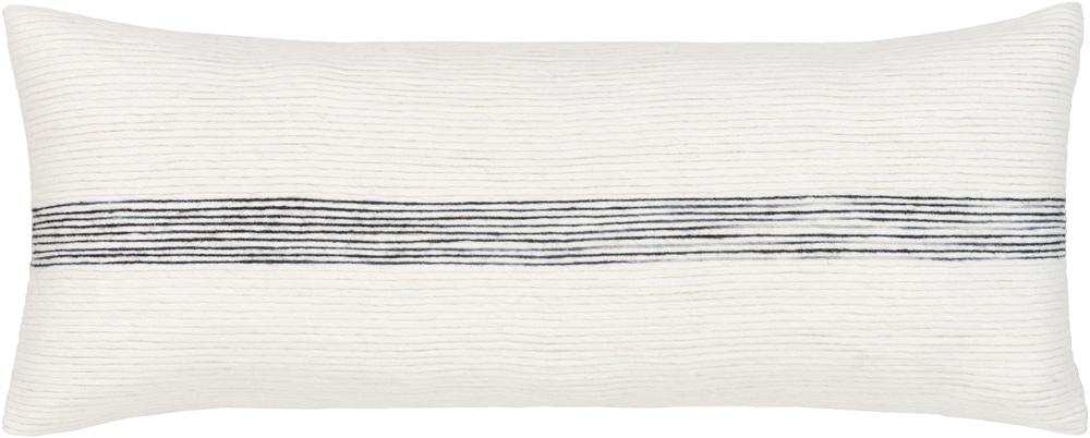 Livabliss - Carine 12inLx30inW Lumbar Pillow - With Down Insert - CIE002-1230D veiw 1
