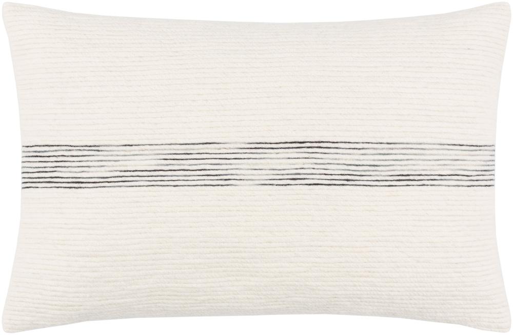 Livabliss - Carine 14inLx22inW Lumbar Pillow - With Down Insert - CIE002-1422D veiw 1