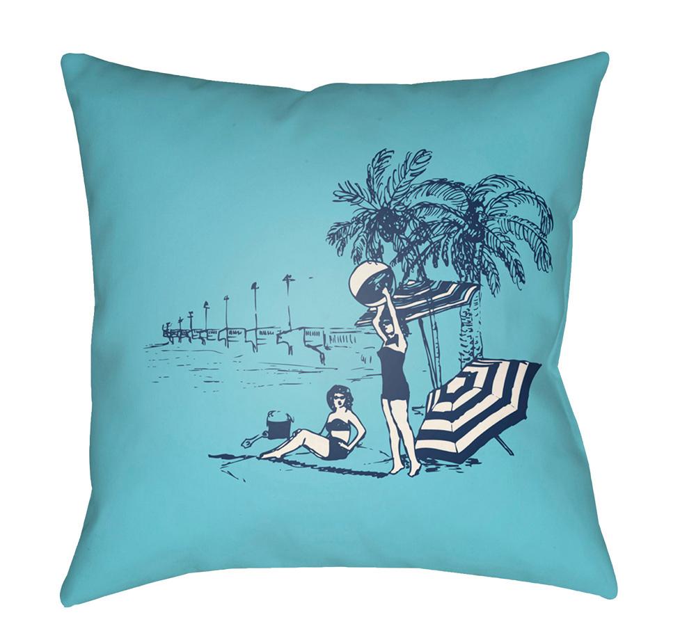 Livabliss - Carolina Coastal 18inLx18inW Accent Pillow - CC003-1818 veiw 1