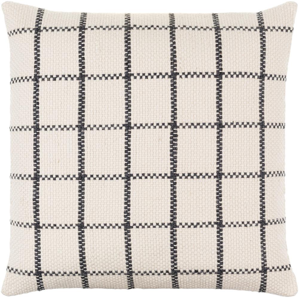 Livabliss - Charmaine 18inLx18inW Accent Pillow - Standard - CRM001-1818 veiw 1
