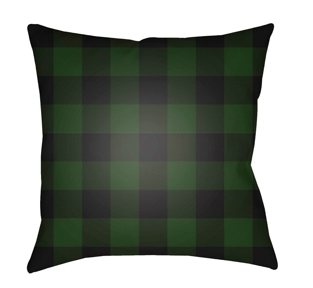 Livabliss - Checker 20inLx20inW Accent Pillow - PLAID032-2020 veiw 1