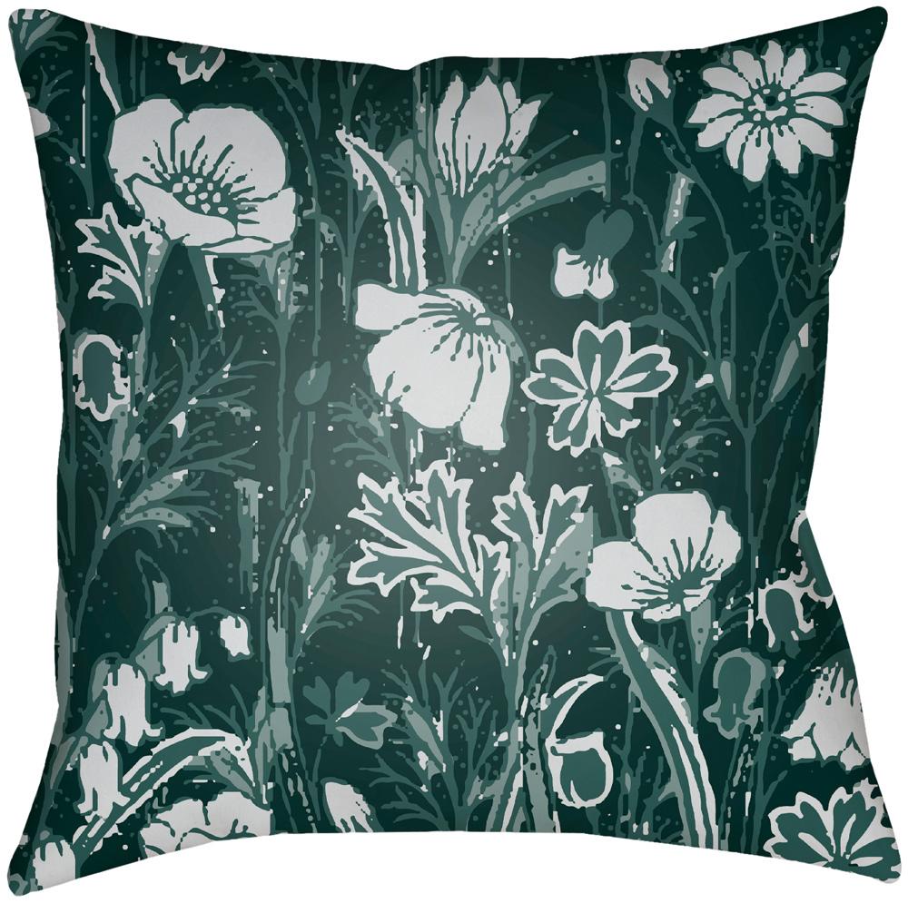 Livabliss - Chinoiserie Floral 18inLx18inW Accent Pillow - CF031-1818 veiw 1