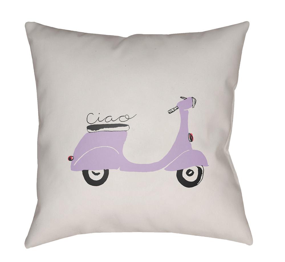 Livabliss - Ciao 18inLx18inW Accent Pillow - QTE006-1818 veiw 1