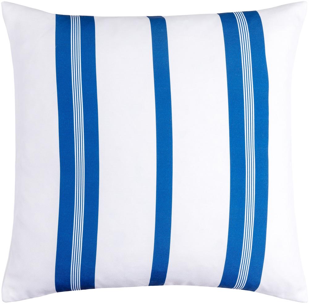 Livabliss - Classic Stripe 18inLx18inW Accent Pillow - With Down Insert - CST001-1818D veiw 1