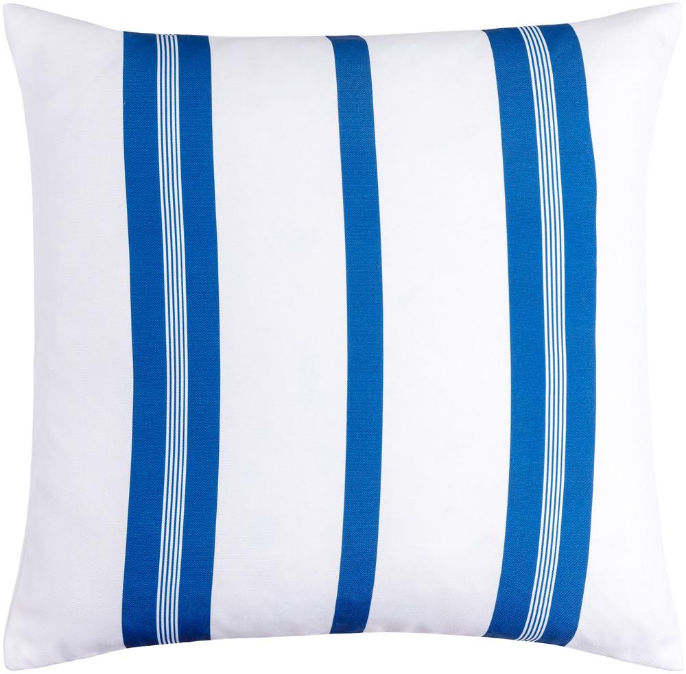 Livabliss - Classic Stripe 22inLx22inW Accent Pillow - With Down Insert - CST001-2222D veiw 1