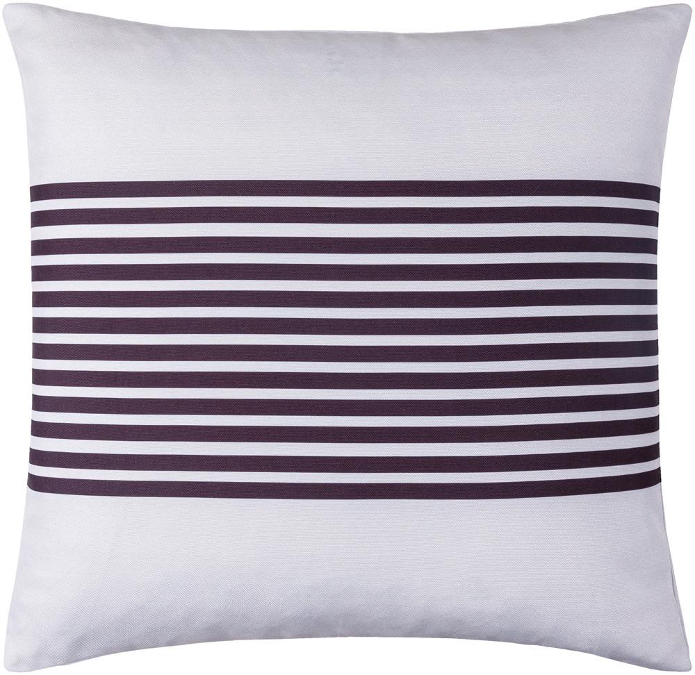 Livabliss - Classic Stripe 20inLx20inW Accent Pillow - With Poly Insert - CST012-2020P veiw 1