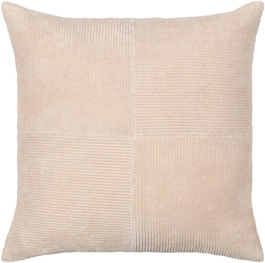 Livabliss - Corduroy Quarters 18inLx18inW Accent Pillow - Standard - CDQ001-1818 veiw 1