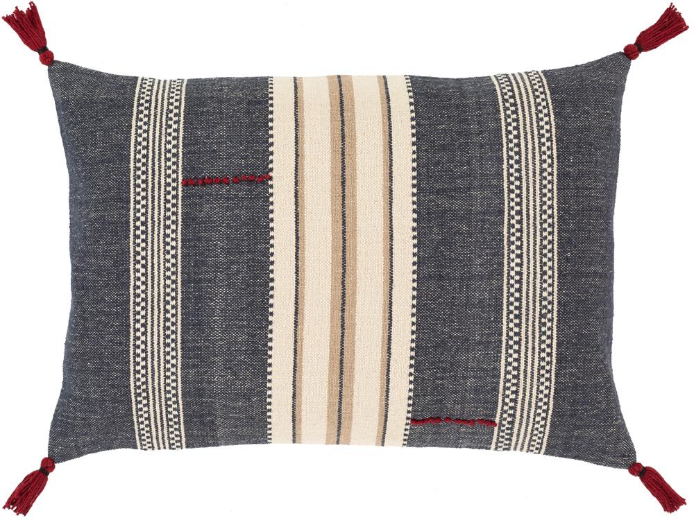 Livabliss - Dashing 16inLx24inW Lumbar Pillow - With Down Insert - DSG002-1624D veiw 1