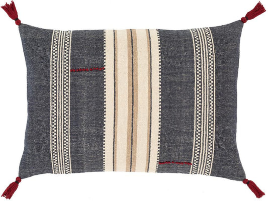 Livabliss - Dashing 16inLx24inW Lumbar Pillow - With Down Insert - DSG002-1624D veiw 1