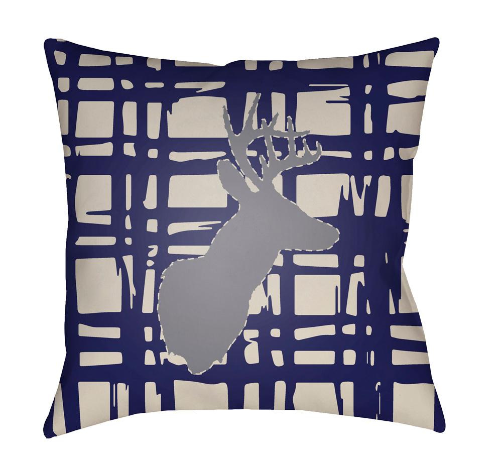 Livabliss - Deer 18inLx18inW Accent Pillow - DEER002-1818 veiw 1
