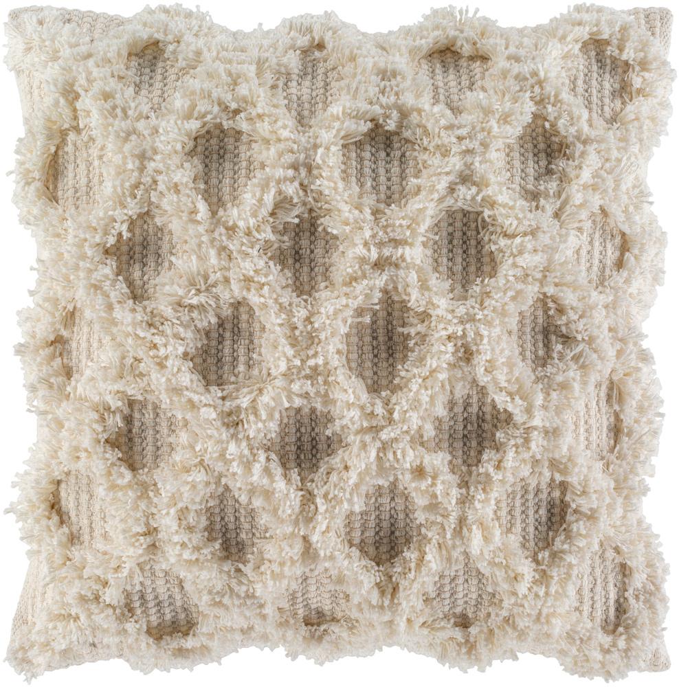 Livabliss - Edric 22inLx22inW Accent Pillow - With Down Insert - EDR001-2222D veiw 1
