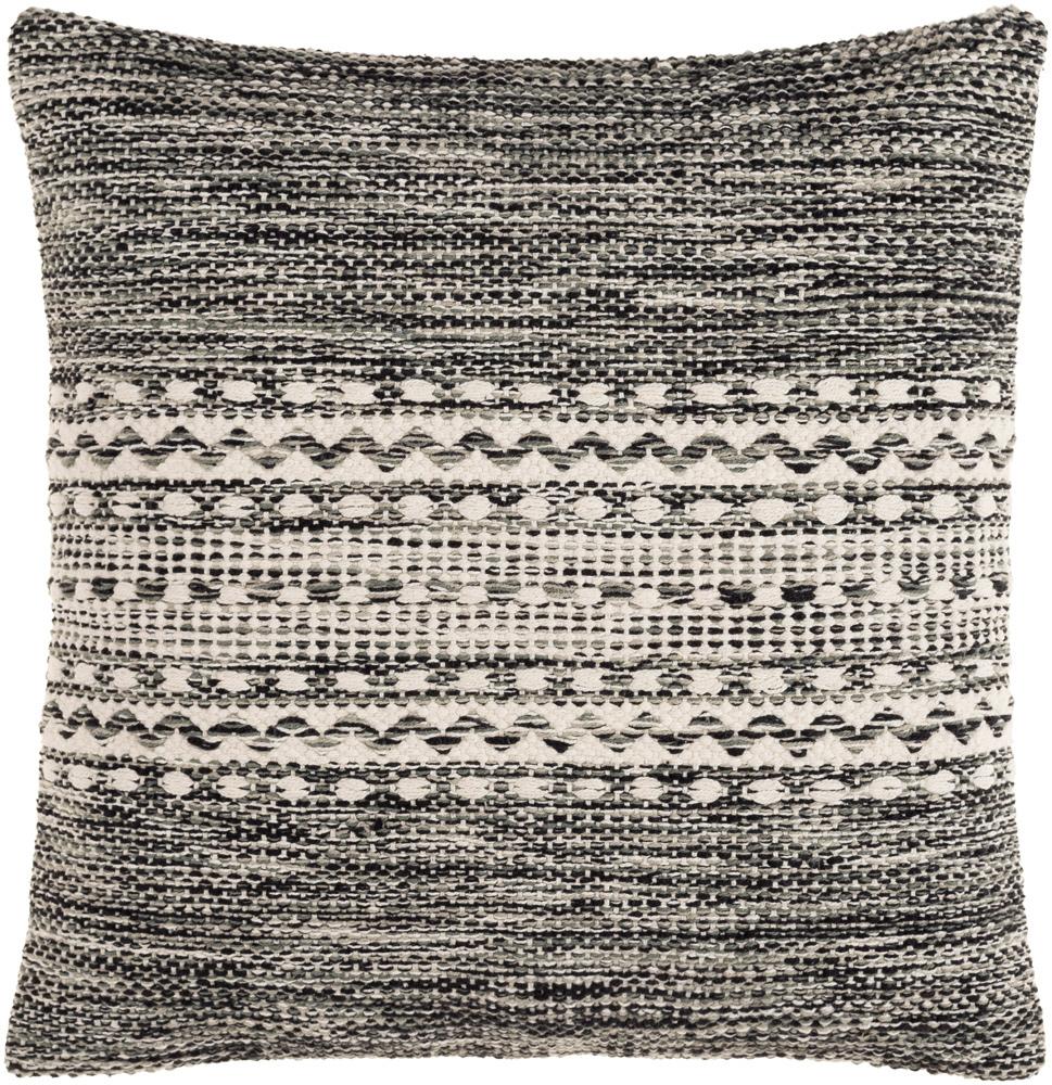 Livabliss - Ethan 20inLx20inW Accent Pillow - With Poly Insert - EHN003-2020P veiw 1